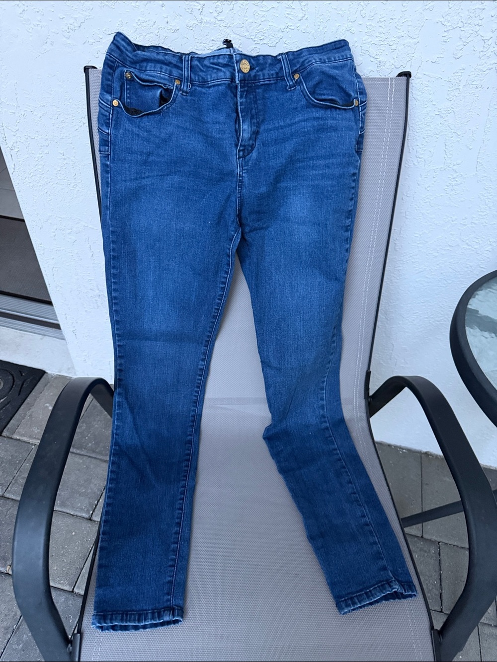 Celebrity Pink Dark Blue Skinny Jeans